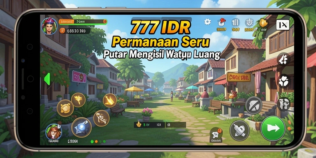 Screenshot gameplay <strong>777IDR</strong> yang penuh warna dan seru.