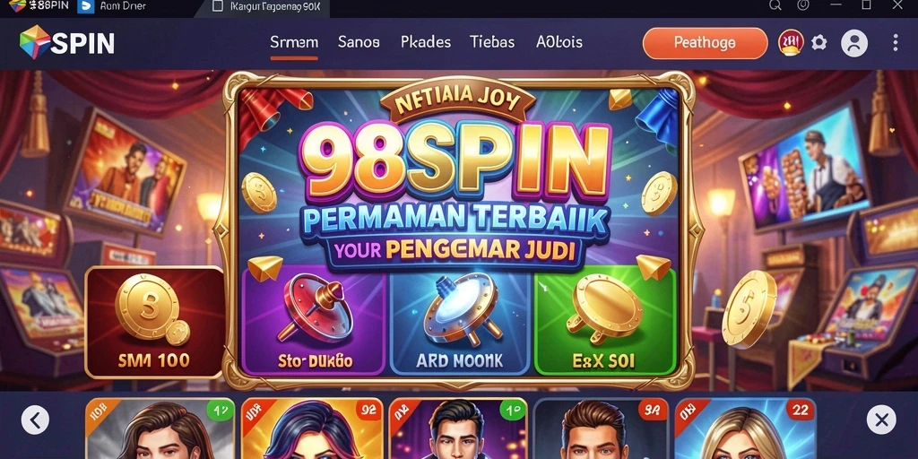 Gameplay menarik dari 98SPIN dengan berbagai tema Slot.
