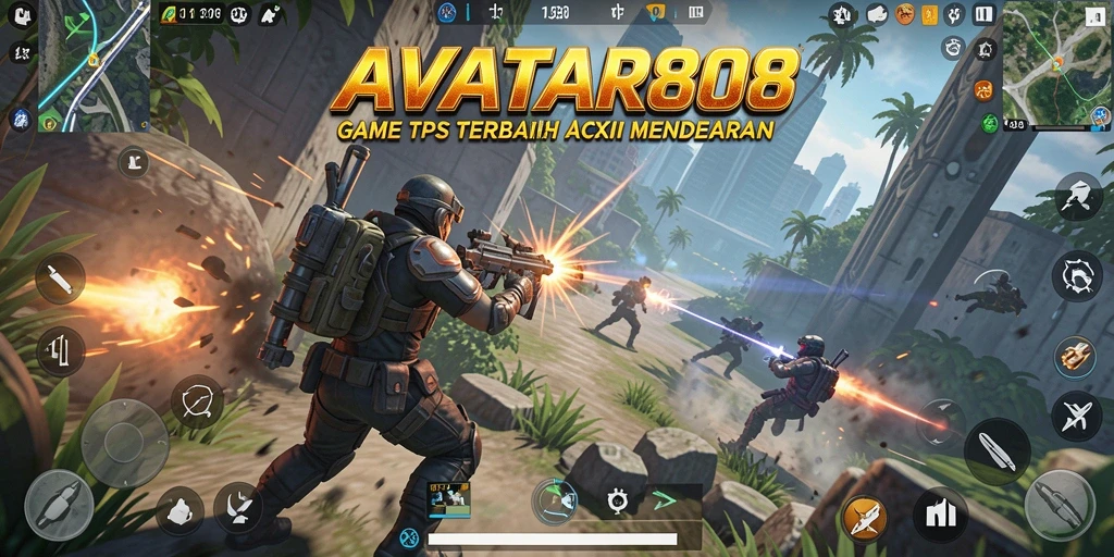 Screenshot gameplay seru dari AVATAR808 menampilkan aksi menegangkan.