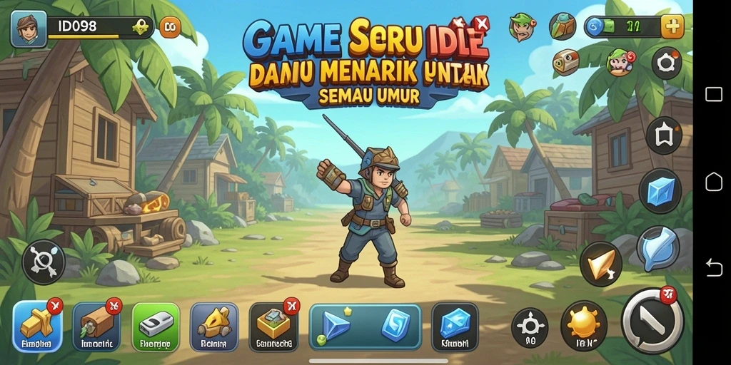 Tampilan gameplay ID098 yang menarik dan interaktif.